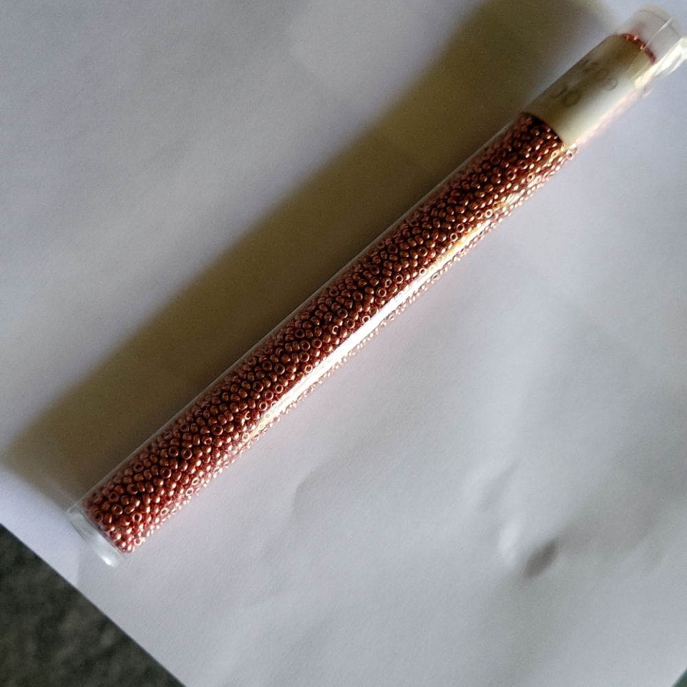 Size 11 Miyuki Seed Beads D4209 Duracoat Galvanized Light Pink 28 grams